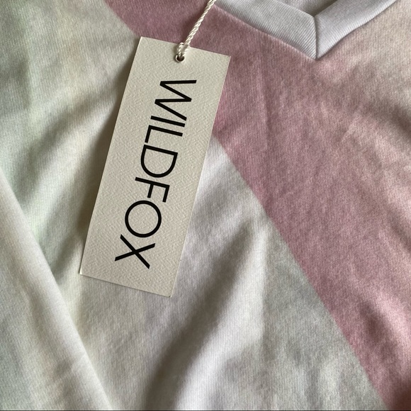 Wildfox Kaleidoscope Sweatshirt Baggy Beach Jumper - Picture 11 of 11